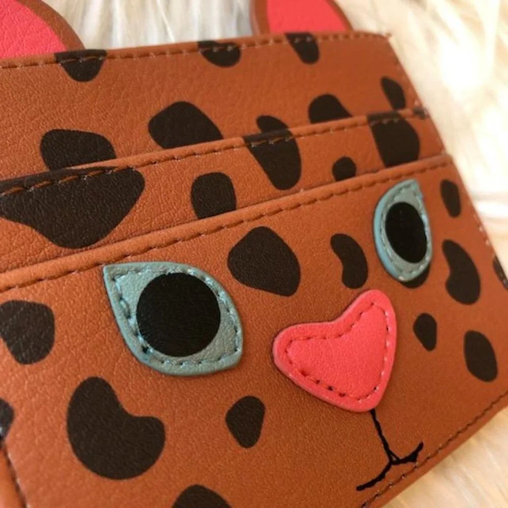 Madden Girl Leopard Card Case